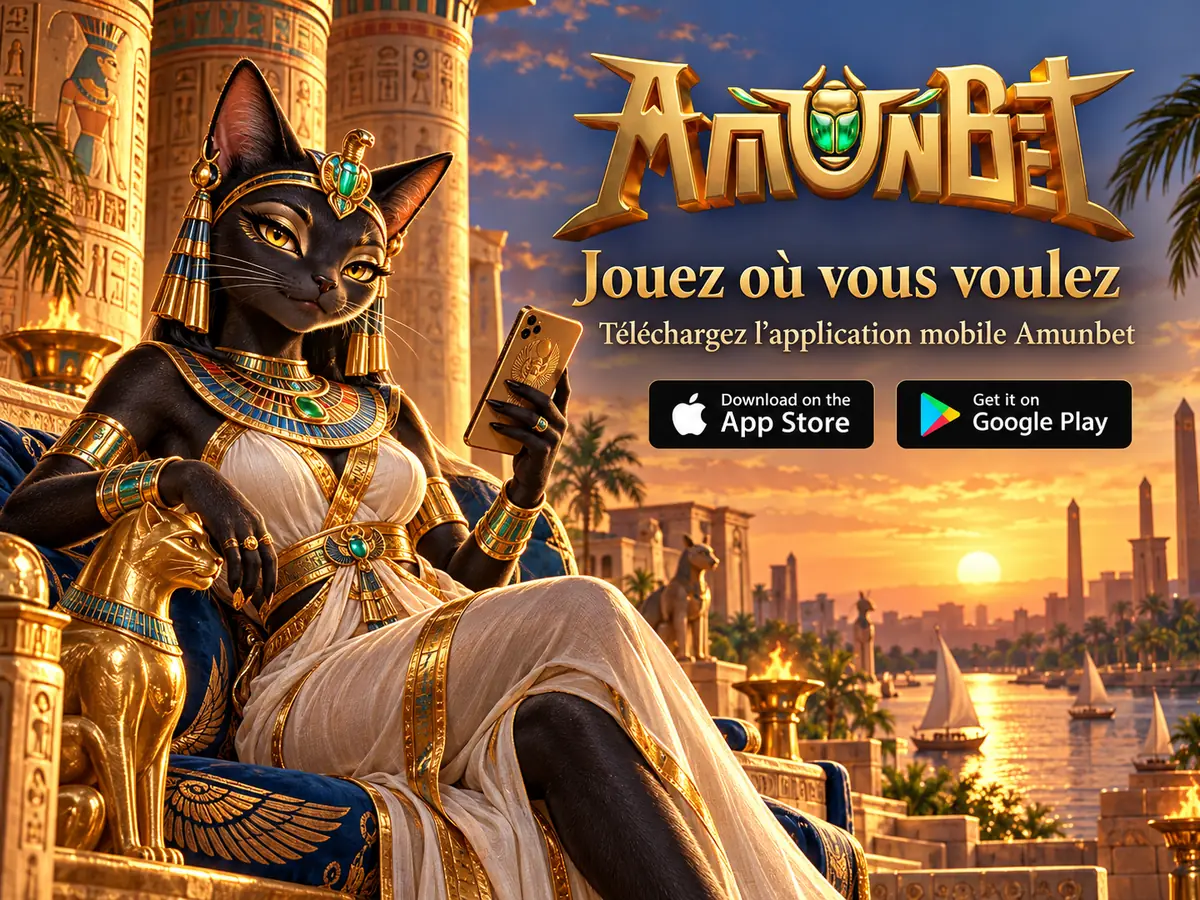 Amunbet : jouez où vous voulez, téléchargez l'application mobile