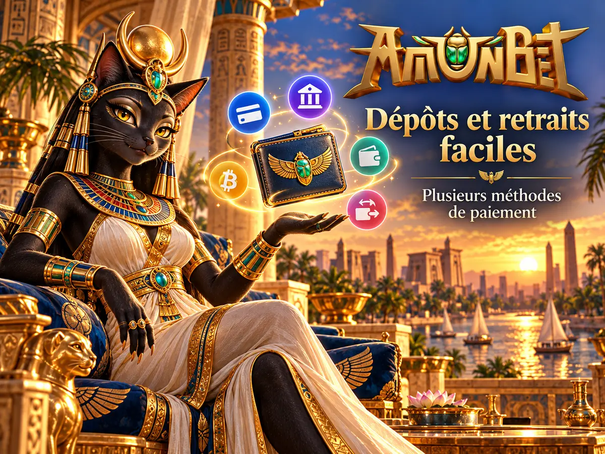 Amunbet : dépôts et retraits faciles, plusieurs méthodes de paiement